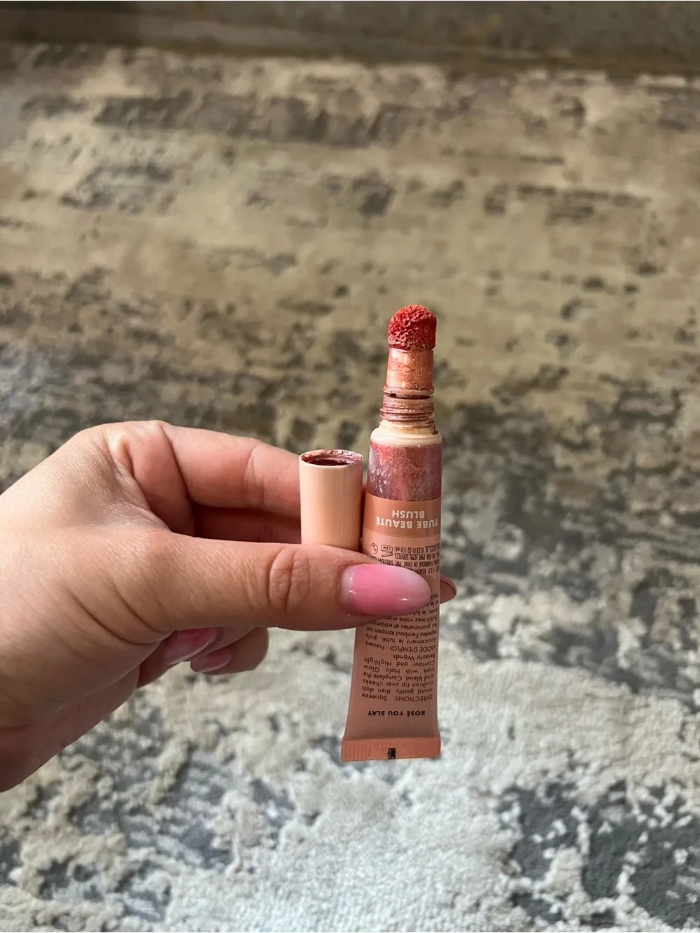 ELF Halo Glow Beauty Wand Blush Rose You Slay